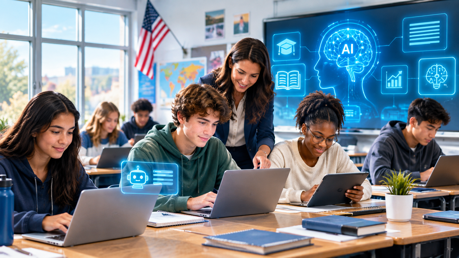 How AI Is Changing Education in the USA in 2026